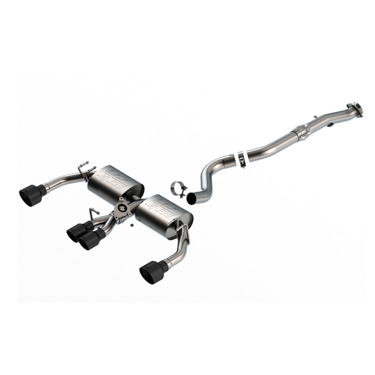 Borla GR Corolla ATAK Cat Back Exhaust System (Black Tips)
