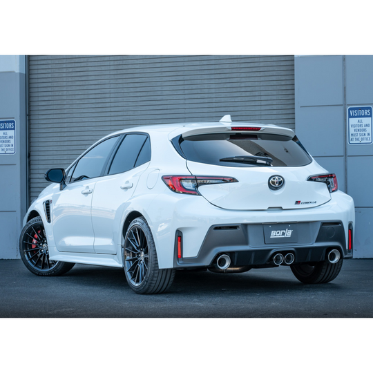Borla GR Corolla ATAK Cat Back Exhaust System (Silver Tips)