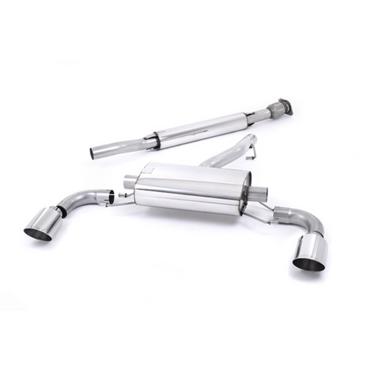 Milltek GR86 Resonated Secondary Cat back Exhaust