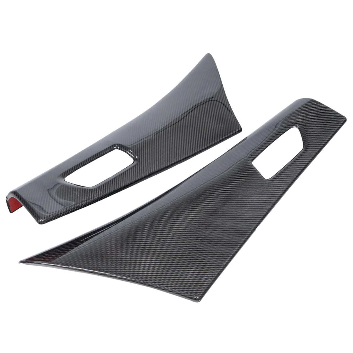 キロメロ Driven Media GR Corolla Carbon Fiber REAR Upper Door Trim Covers