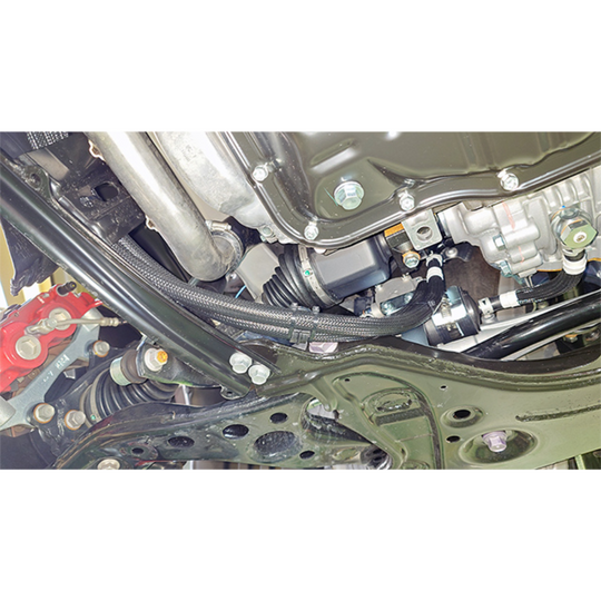 HKS GR Corolla Transfer Case Oil Cooler Kit