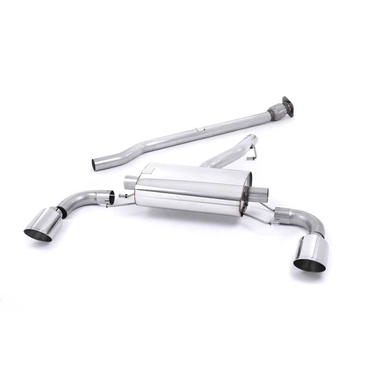 Milltek GR86 Non-Resonated (Louder) Secondary Cat back Exhaust