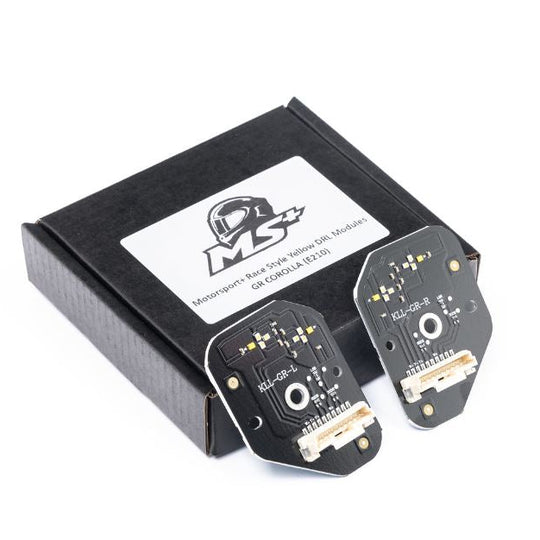 Motorsport+ GR Corolla Race Style Yellow DRL LED Module Set
