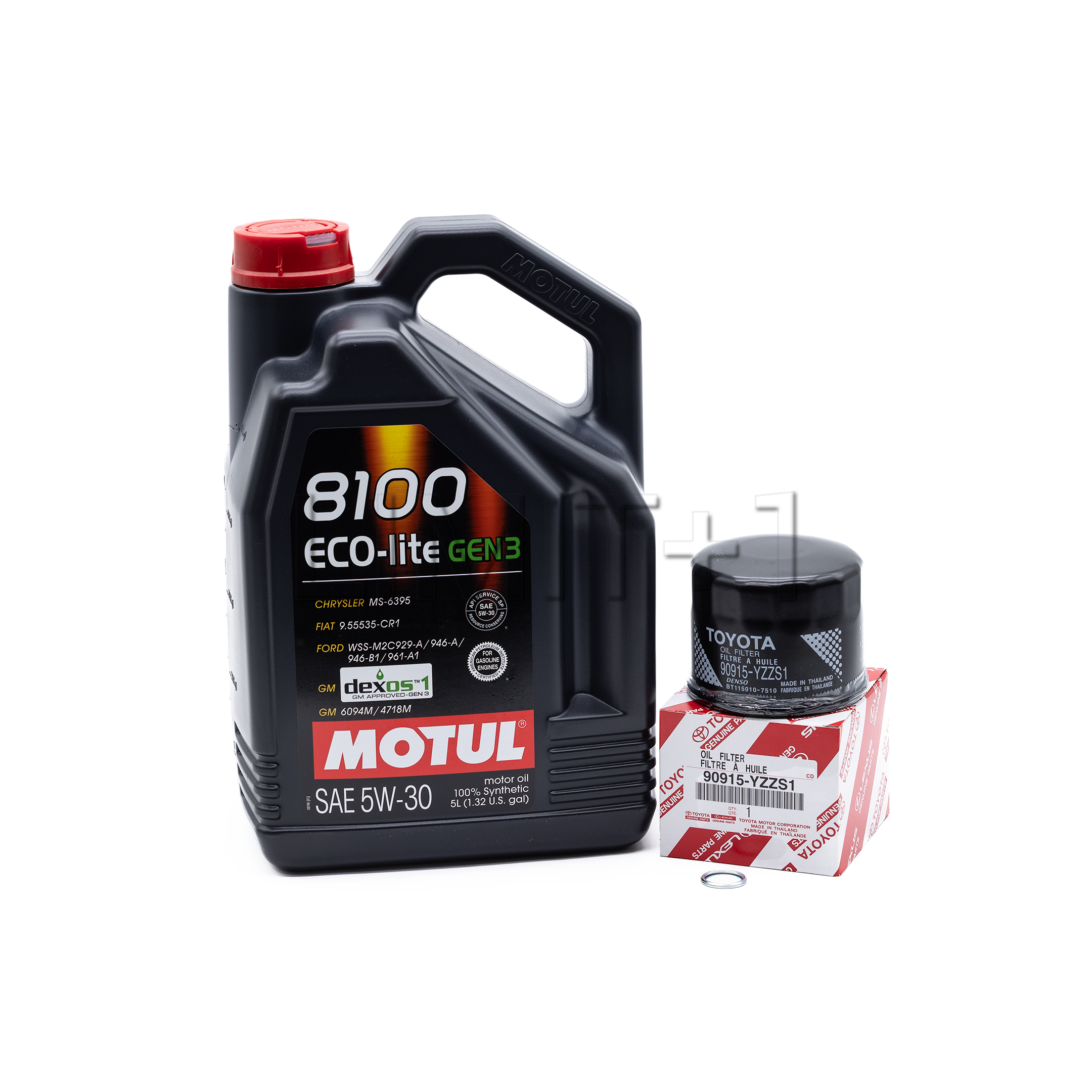 Motul GR86 / BRZ 8100 Eco-Lite Gen3 5W-30 Full Synthetic Oil