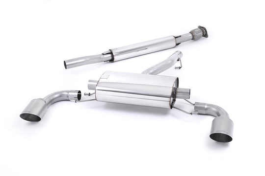 Milltek GR86 Resonated Secondary Cat back Exhaust