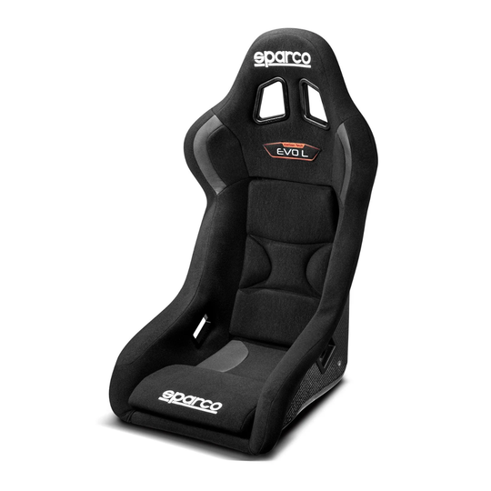Sparco EVO Carbon Fiber Racing Seat (FIA Approved)