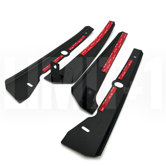 GR Corolla MegaChip Low-Profile Chip Guards with FREE GR-Four Vinyl Rocker Panel Inlay