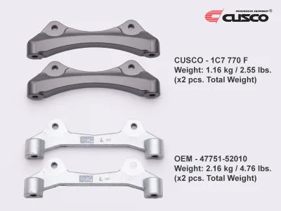 Cusco GR Corolla Light Weight Front Brake Caliper Bracket