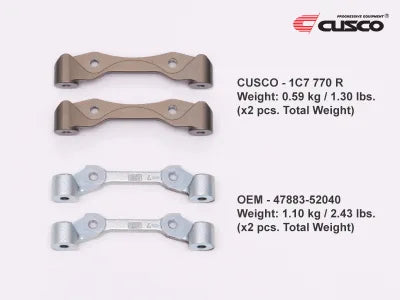 Cusco GR Corolla Light Weight Rear Brake Caliper Bracket