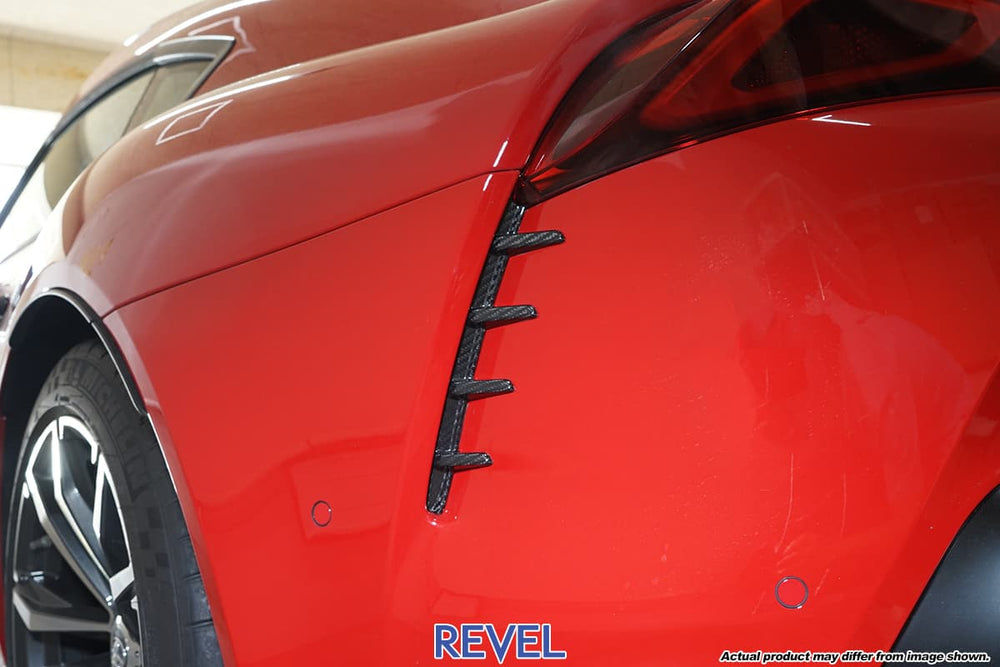 Revel GR Supra GT Dry Carbon Rear Duct Cover