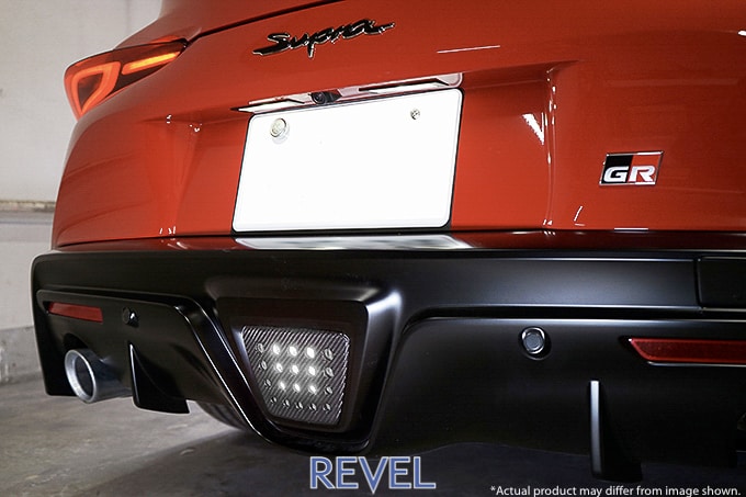 Revel GR Supra GT Dry Carbon Reverse Light Cover