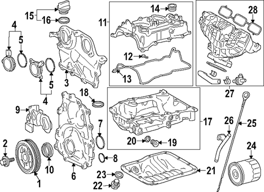 OEM Toyota GR Corolla Valve Cover Gasket