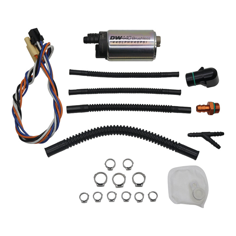 DeatschWerks GR Supra DW440 Brushless 440lph In-Tank Fuel Pump w/ Install Kit