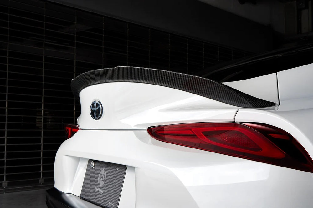 3D Design GR Supra A90 Carbon Trunk Spoiler