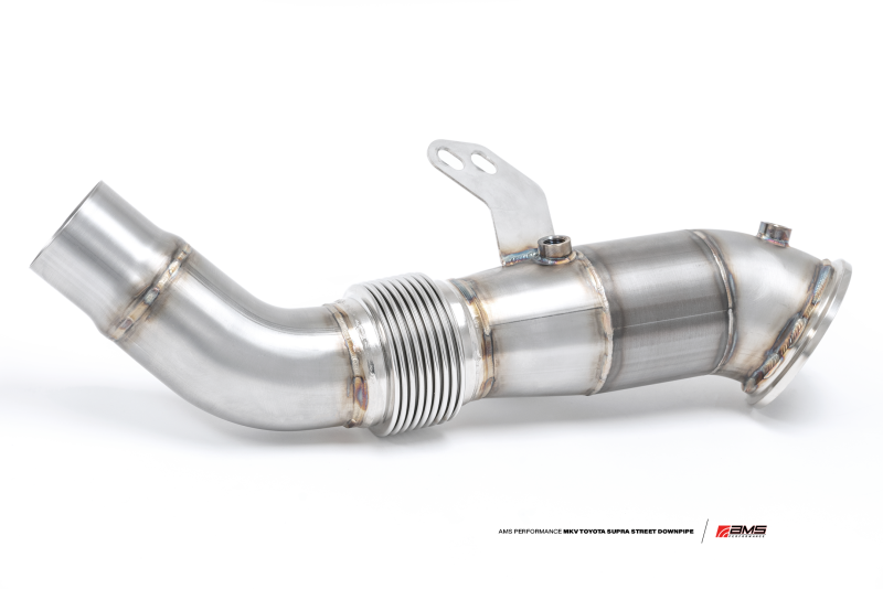 AMS Performance GR Supra Street Downpipe w/GESI Catalytic Converter