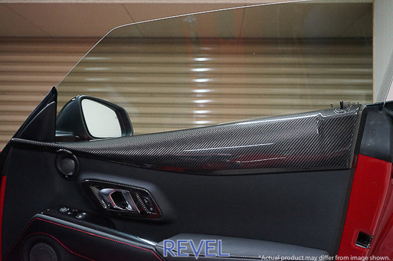 Revel GR Supra GT Dry Carbon Door Trim Cover