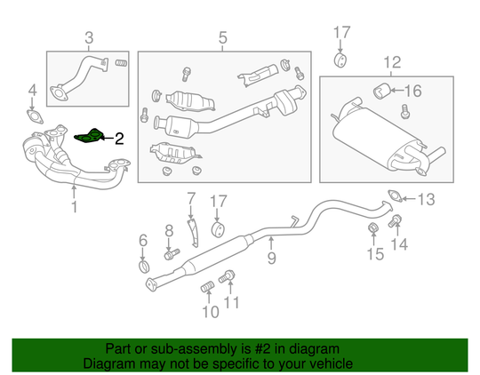 OEM Toyota GR86 / BRZ Connector Pipe Gasket