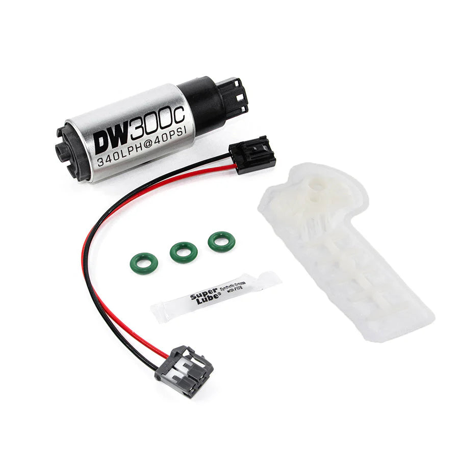 DeatschWerks GR86 / BRZ DW300C Series 340lph Compact Fuel Pump W/ Install Kit