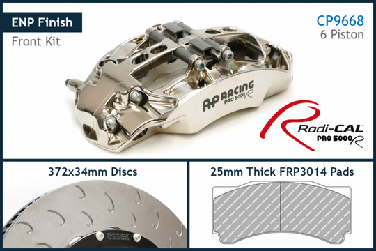 AP Racing GR Supra (Front CP9668/372mm) Radi-CAL ENP Competition Brake Kit