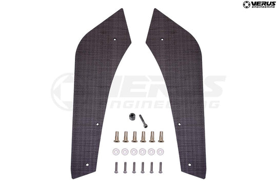 Verus Engineering GR Supra Carbon Polyweave Rear Spat Kit