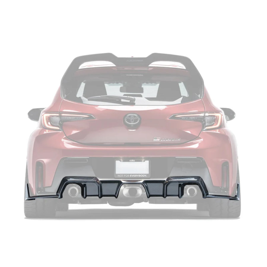ADRO GR Corolla Carbon Fiber Rear Diffuser