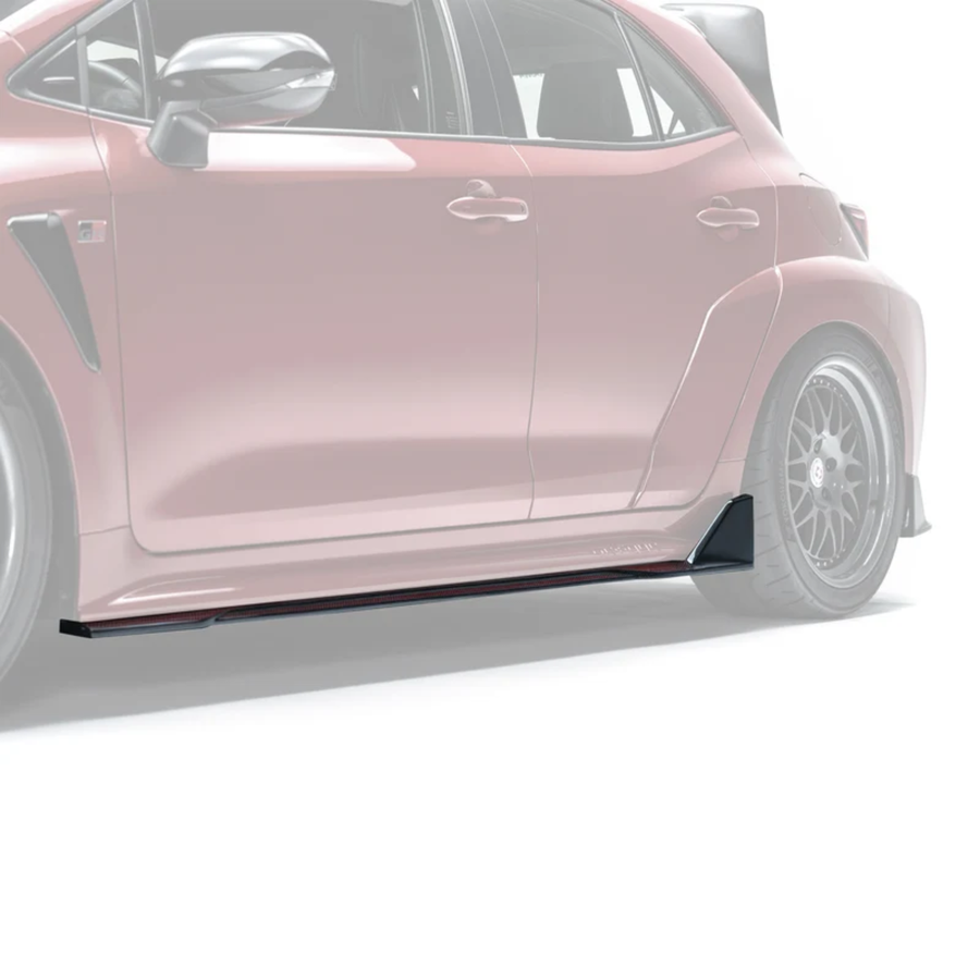 ADRO GR Corolla Carbon Fiber Side Skirts