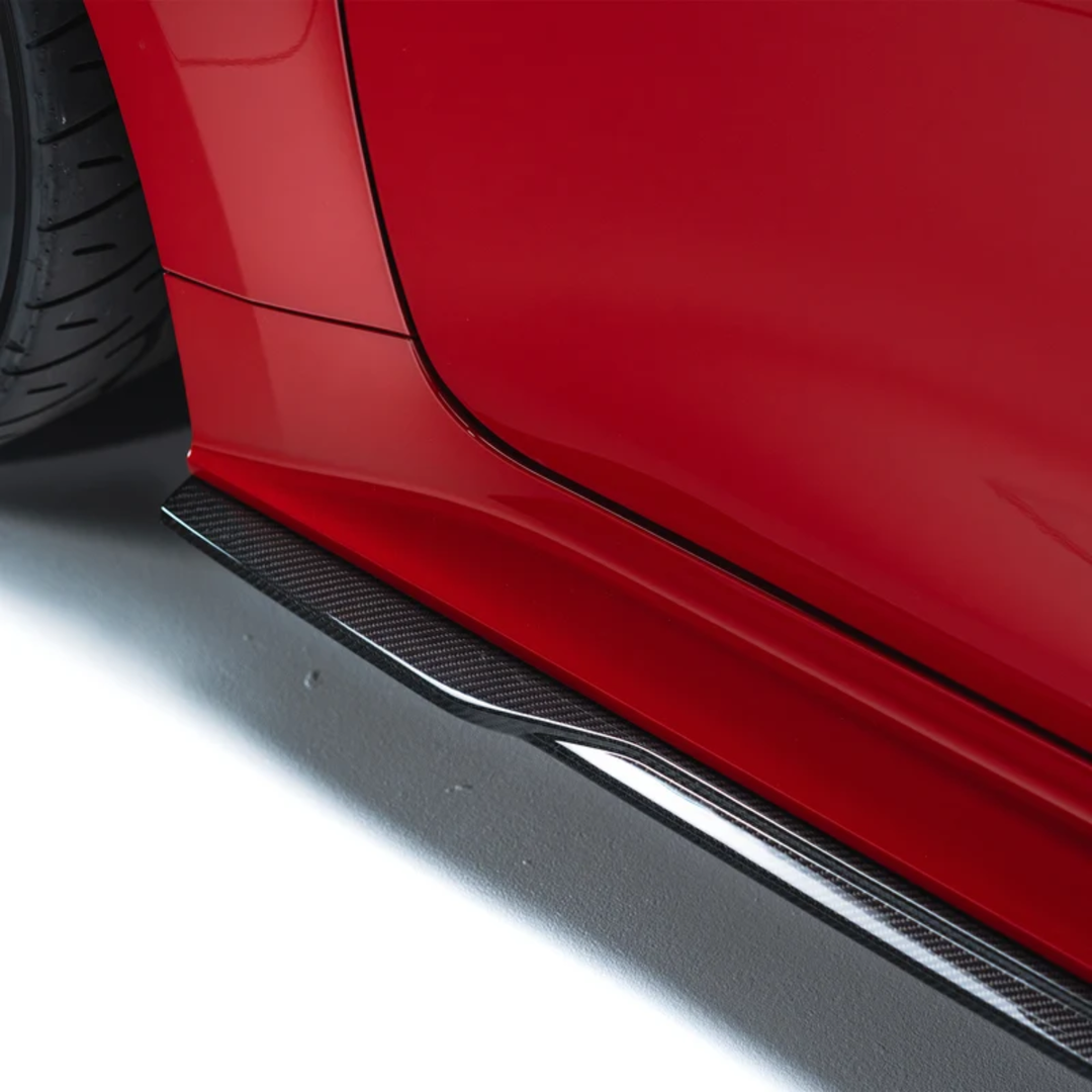 ADRO GR Corolla Carbon Fiber Side Skirts