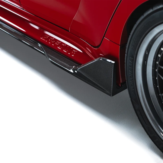 ADRO GR Corolla Carbon Fiber Side Skirts