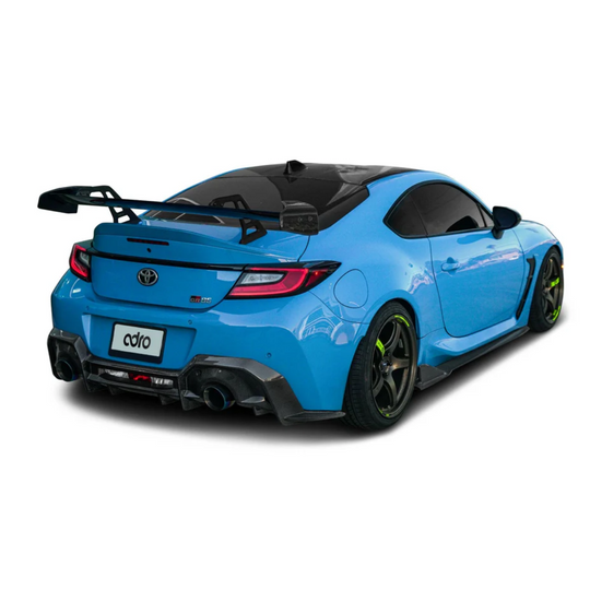 ADRO GR86 / BRZ Carbon Rear Diffuser