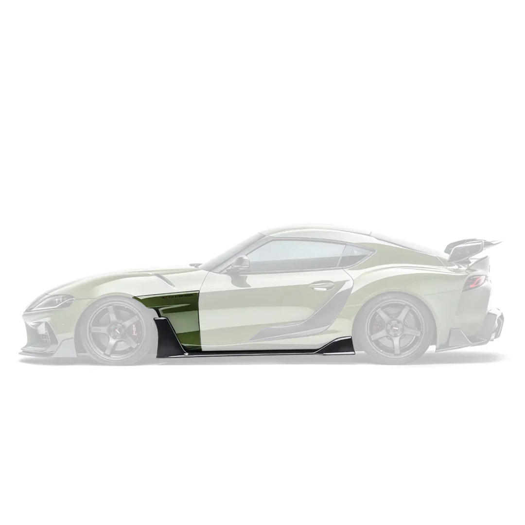 ADRO GR Supra Carbon Side Skirt Set V2