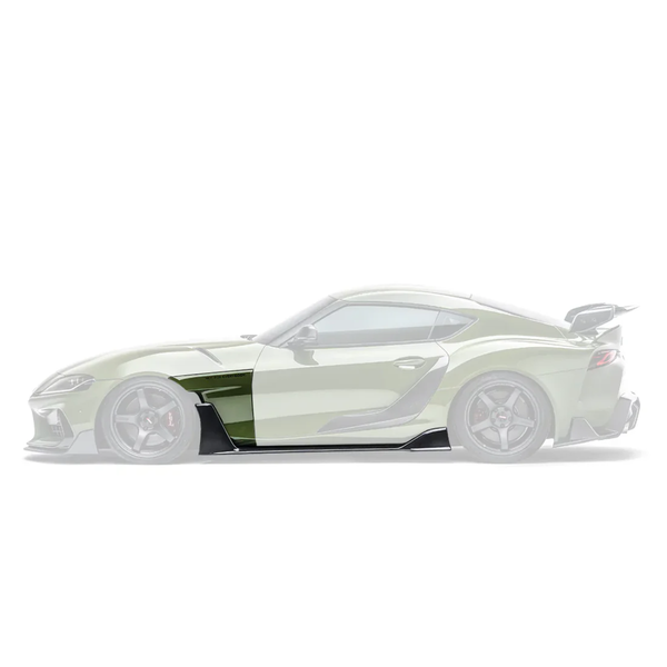 ADRO GR Supra Carbon Side Skirt Set V2 – LIMIT+1