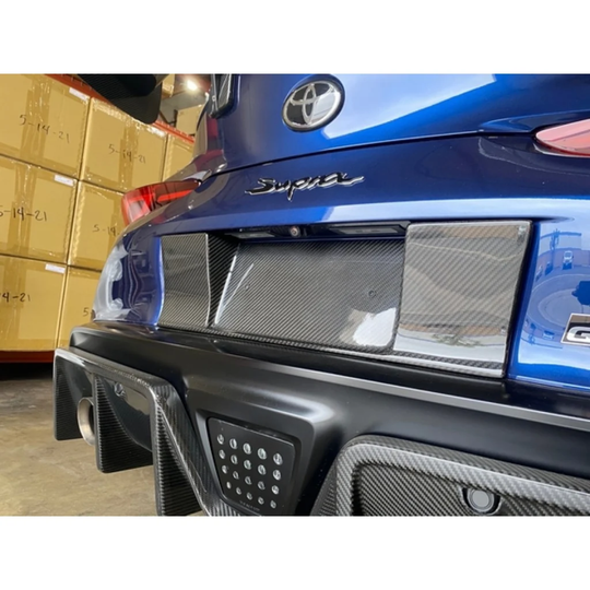 APR Performance GR Supra Carbon Fiber License Plate Backing