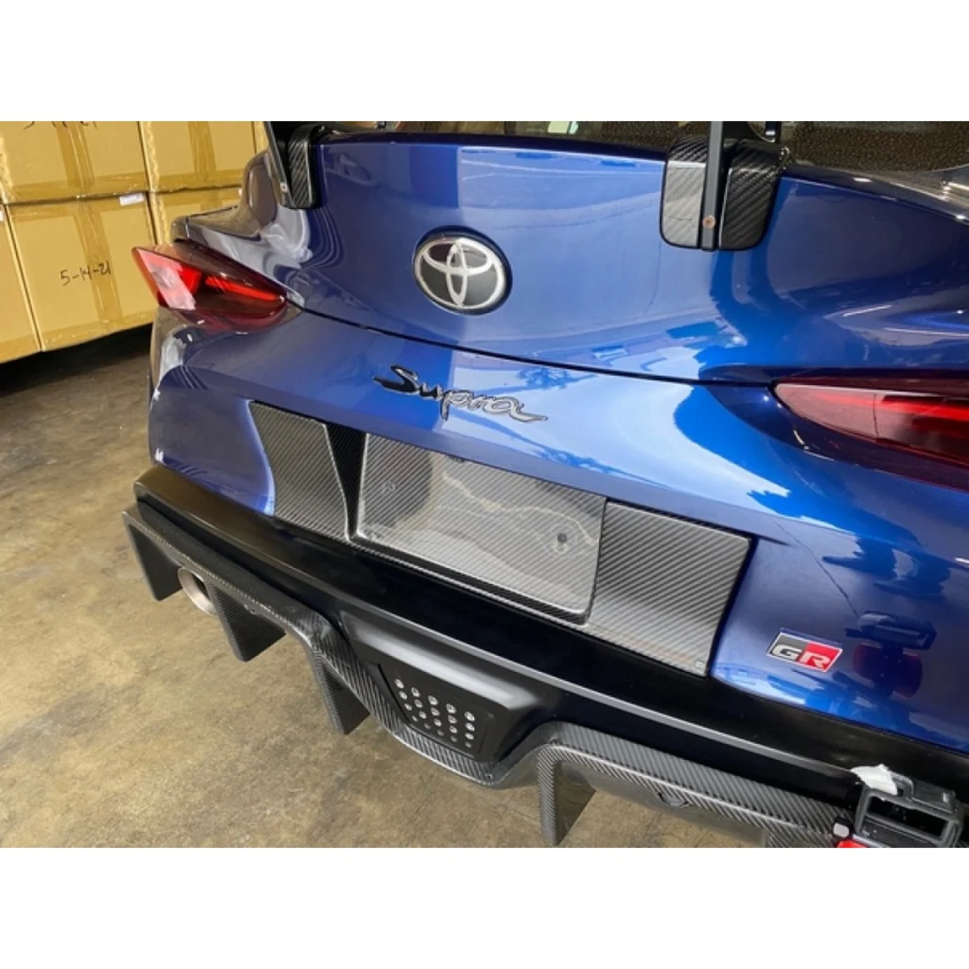 APR Performance GR Supra Carbon Fiber License Plate Backing