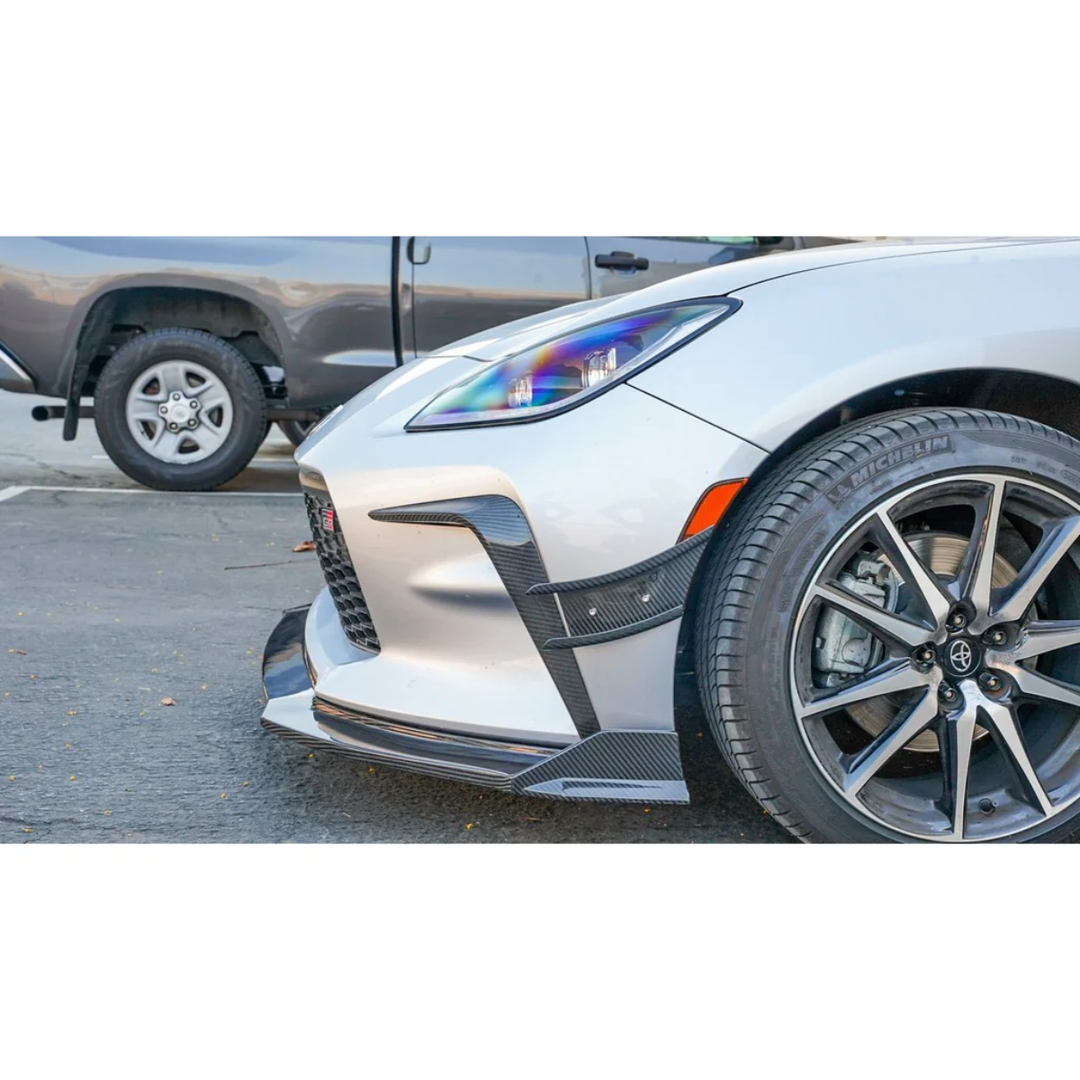 APR Performance GR86 Carbon Fiber Front Bumper Canards