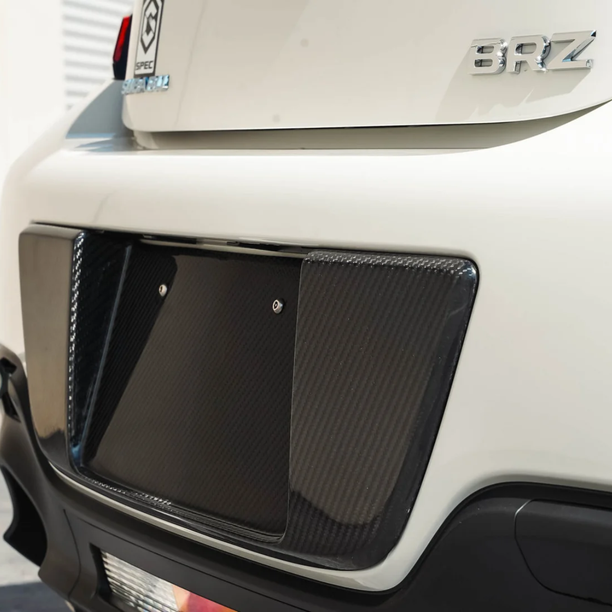 APR Performance GR86 / BRZ Carbon Fiber License Plate Frame – LIMIT+1