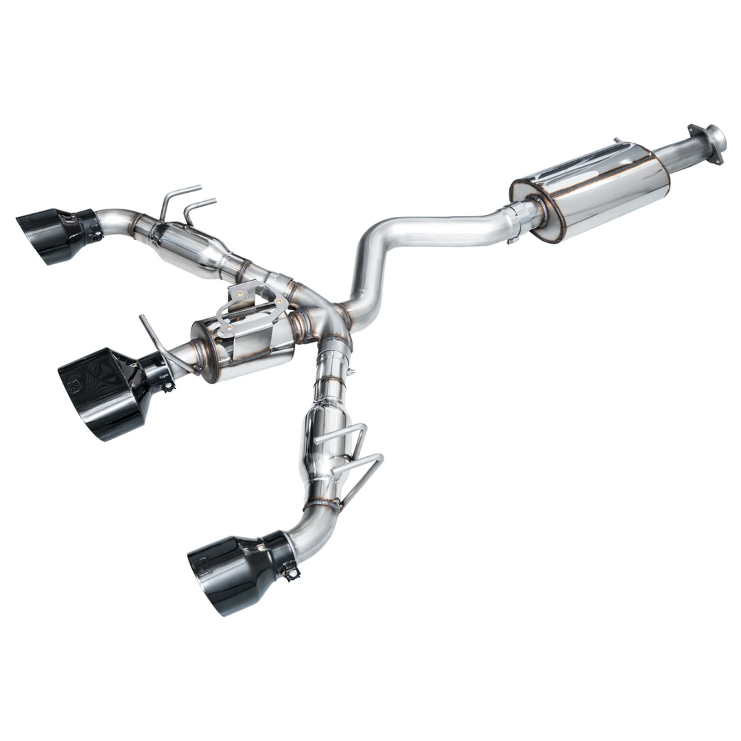AWE Tuning GR Corolla Exhaust - Diamond Black Tips