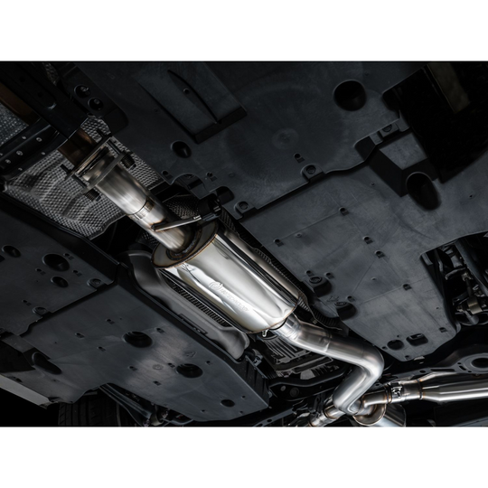 AWE Tuning GR Corolla Exhaust - Diamond Black Tips