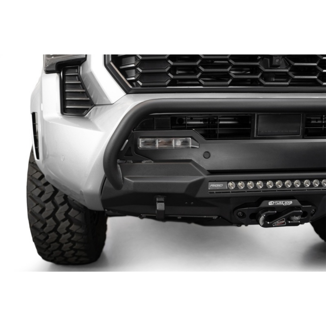 Addictive Desert Designs 2024+ Tacoma Stealth Center Mount Winch Front Bumper w/ Top Hoop3