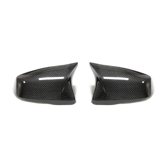 AutoTecknic GR Supra A90 Dry Carbon Mirror Cover Set - Version 2