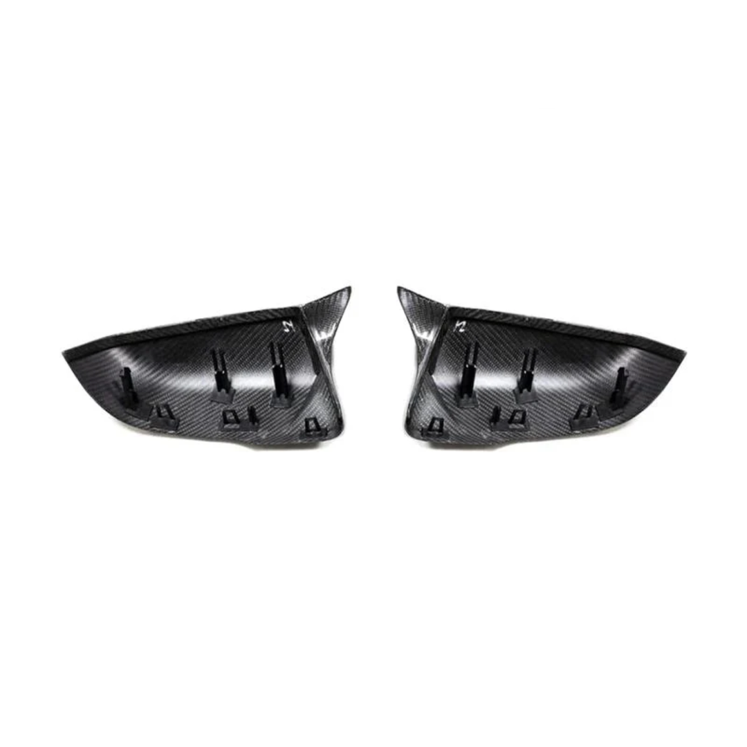 AutoTecknic GR Supra A90 Dry Carbon Mirror Cover Set - Version 2