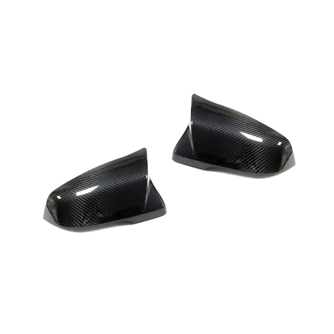 AutoTecknic GR Supra A90 Dry Carbon Mirror Cover Set - Version 2