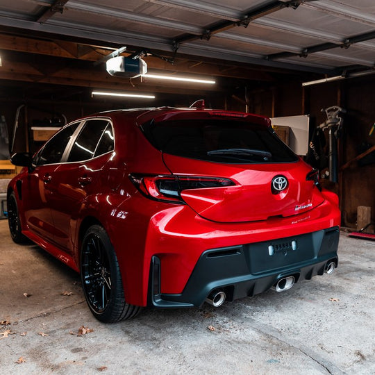 Driven Media GR Corolla Rear Bumper Reflector Overlay