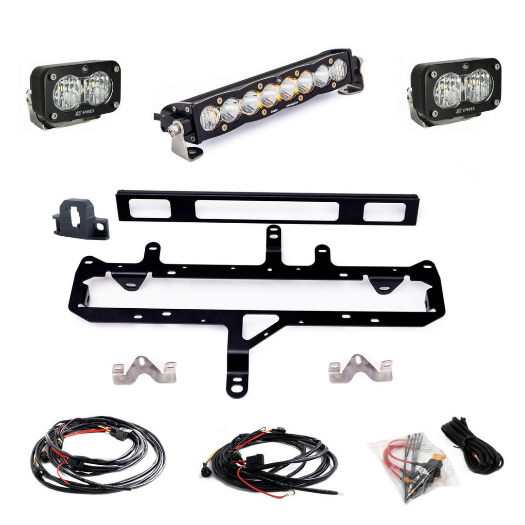 Baja Designs 2024+ Tacoma S8 Series 10in Grille Conversion Light