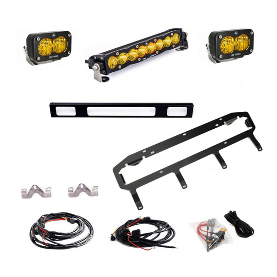 Baja Designs 2025+ 4Runner S8 10-Inch/S2 Pro Grille Light Replacement Kit2