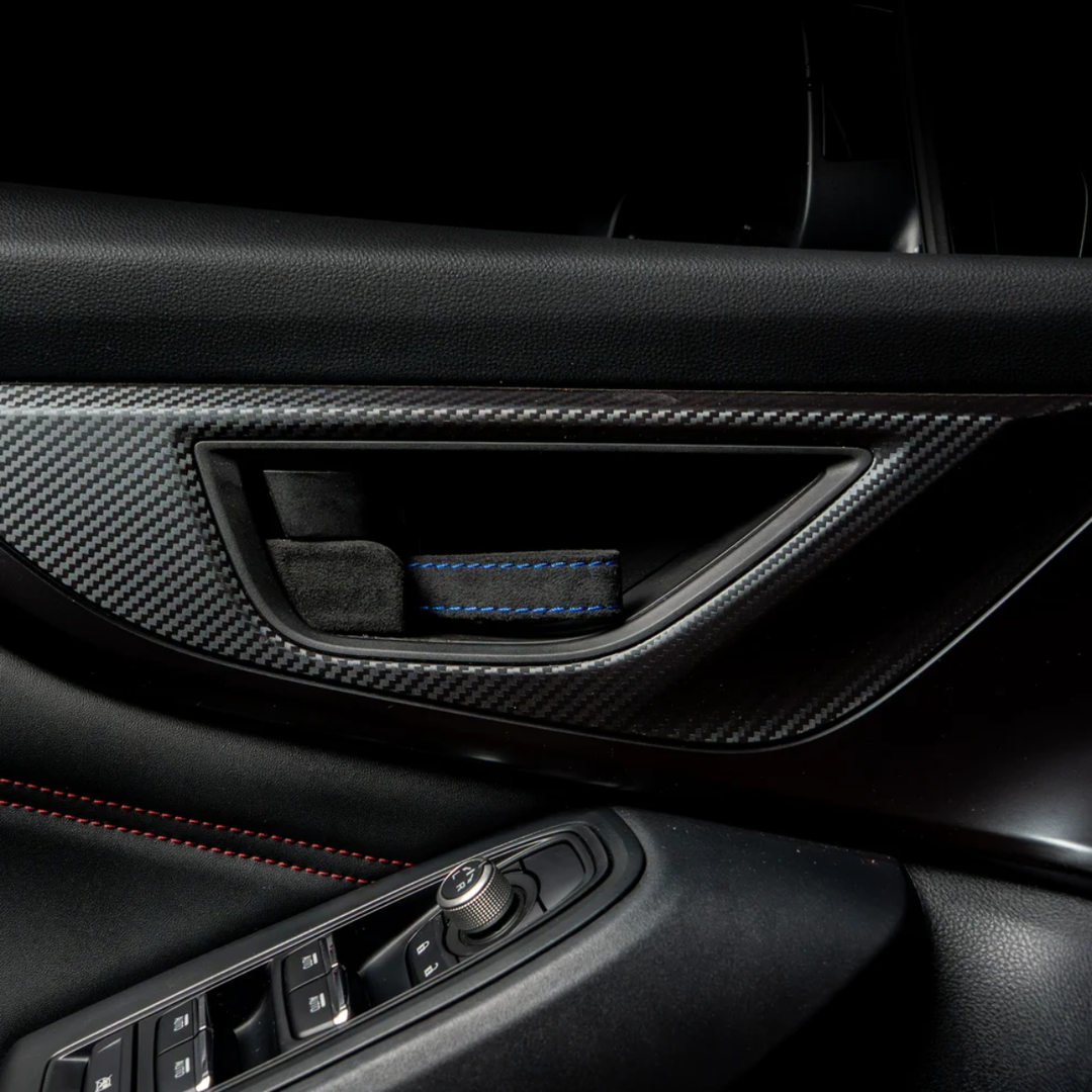 Billetworkz GR86 / BRZ Alcantara Door Pull Strap Kit
