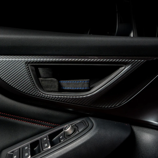 Billetworkz GR86 / BRZ Alcantara Door Pull Strap Kit