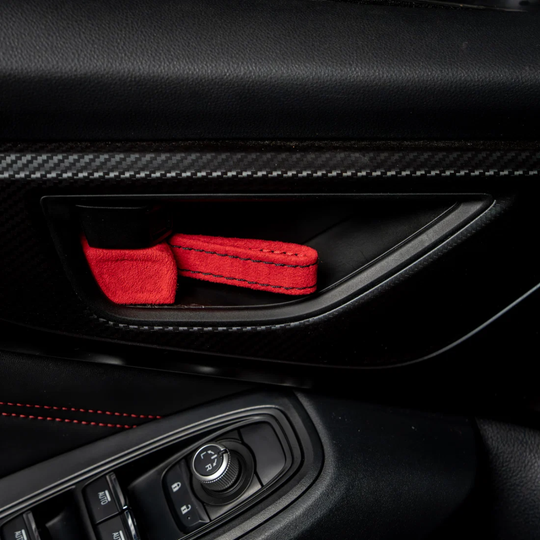 Billetworkz GR86 / BRZ Alcantara Door Pull Strap Kit