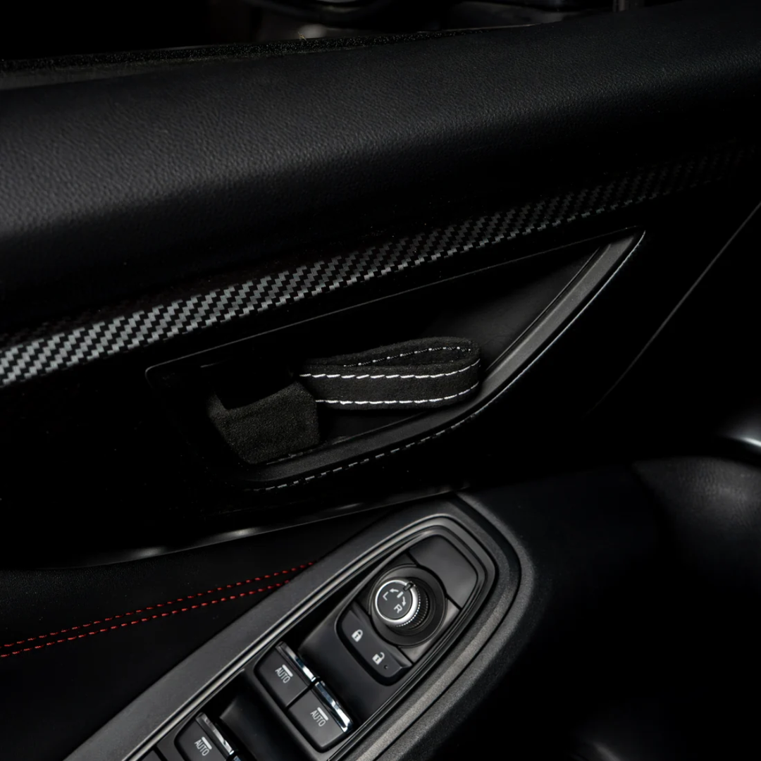 Billetworkz GR86 / BRZ Alcantara Door Pull Strap Kit