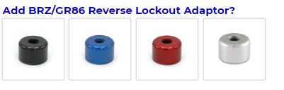 Billetworkz BRZ 6 Speed Weighted Shift Knob