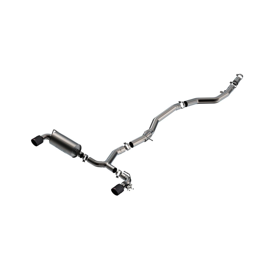 Borla Toyota GR Supra 3.0L I6 3in ATAK Catback Exhaust - Carbon Fiber Tips